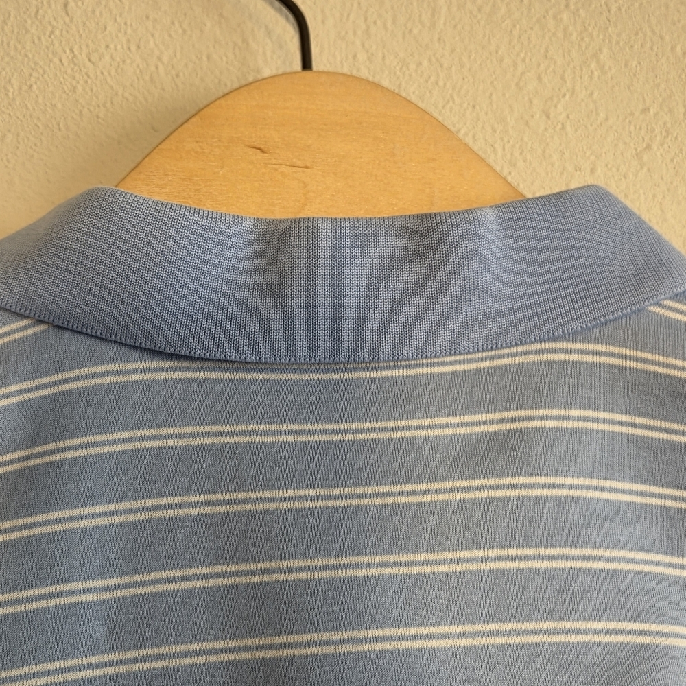 Masters Augusta National Golf Shop Men's Striped Polo Shirt Sz L - Picture 10 of 14